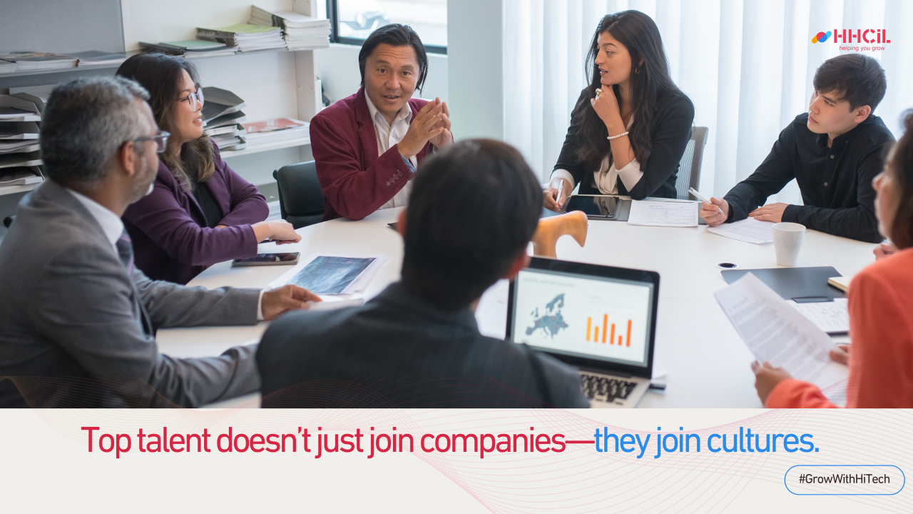 Top talent doesn’t just join companies—they join cultures.